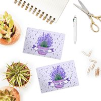 Lavender Insert Cards - Pro Supply Global
