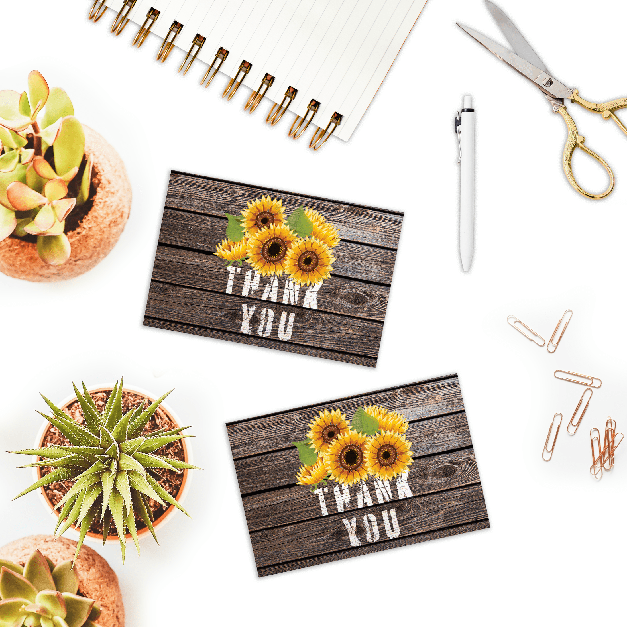 Sunflowers Insert Cards - Pro Supply Global